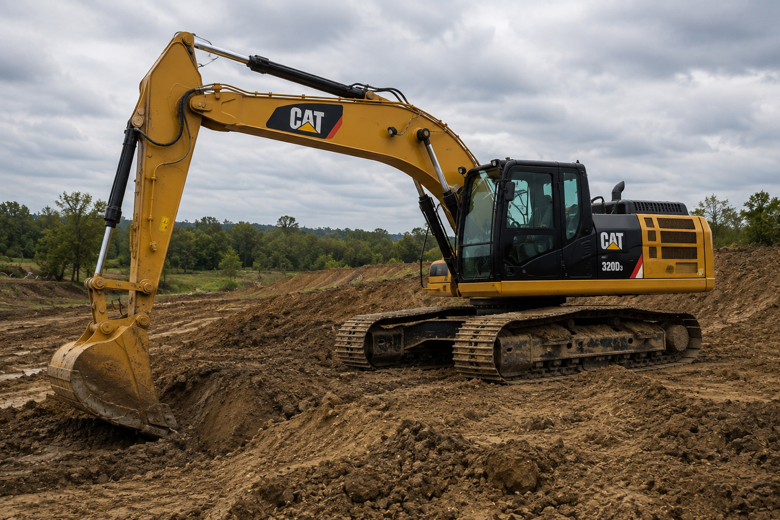 Excavation and grading project